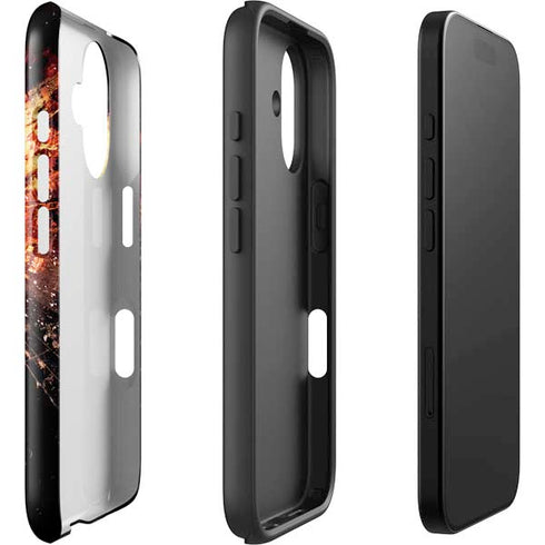 The Dark Knight Rises Movie Poster iPhone 16 Plus Impact Case